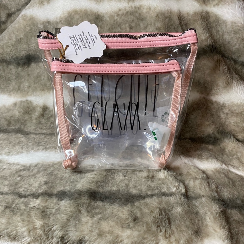 SOLD!!!! NWT Rae Dunn 2-set cosmetic bags